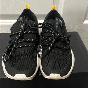 Sorel Black and White Athletic Shoes w box